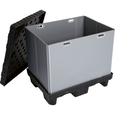 kaiserkraft 967977 kaiserkraft Caisse-palette pliante en (1/4)