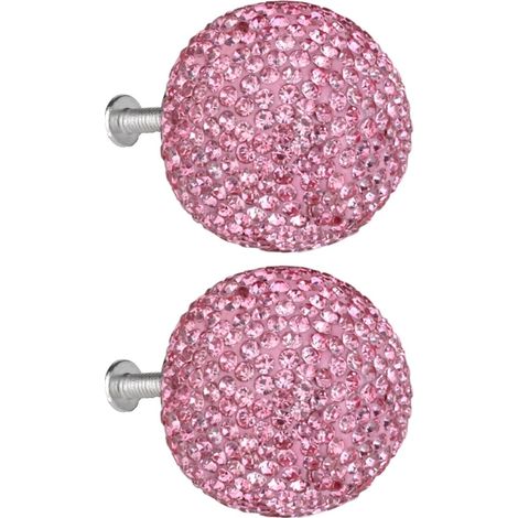 de porte à strass pour armoire et tiroir lot de 2 avec vis (1/5)