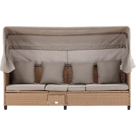 Nopy Gartensofa beige.