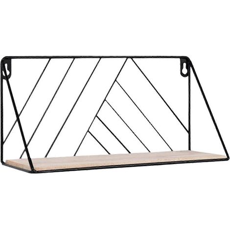 Wandregale, Hängeregal aus Metalldraht im rustikalen Stil, Aufbewahrungsregal, Dekoration, Organizer für Schlafzimmer, Nachttisch, Küche, Badezimmer, Wohnzimmer - (1/5)