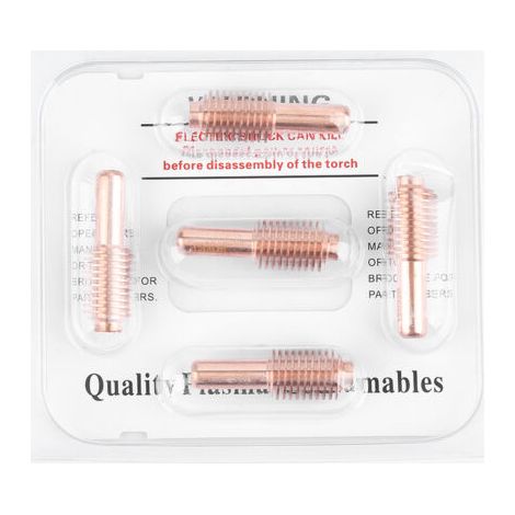 Lot de 5 électrodes consommables pour découpeur plasma MAX1250 (réf. 120926).