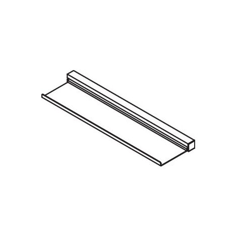 HEWI 950.13.0005 SC Profil de lavabo avec tablette (1/2)
