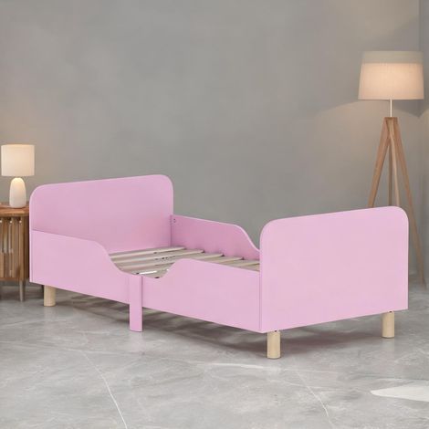 Lit enfant coloris rose en mDF Kiefernholz 143,5 x 74,2 x 50 cm (1/5)