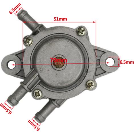 Pièces et modifications pour motos et véhicules tout-terrain : pompe à carburant, Briggs 691034/808281 (1/5)