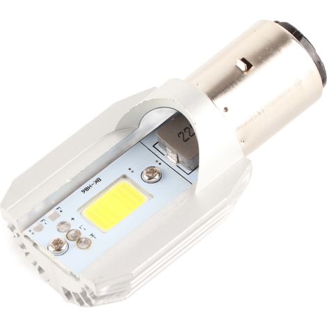 BA20D LED-Motorradscheinwerfer, COB-Scooterlampe, Abblend-/Fernlicht, leistungsstarke Frontlampe (1/5)