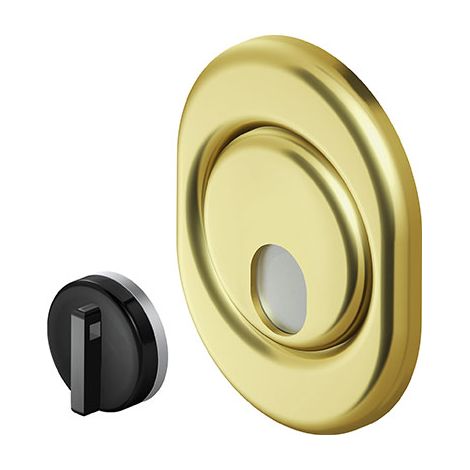 DEFENDER MAGNETICO MRM29 DISEC  OTTONE LUCIDO CH 3 F.SAG I.MM 38 D.MM 50 H.MM 25