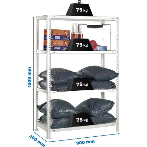 Simonrack Advantage 4-300 Robuste Metallregal
