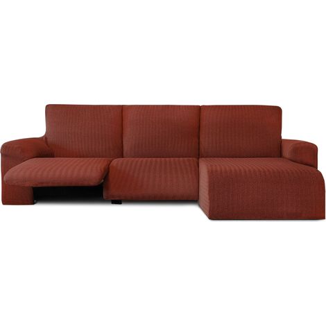 Housse De Canapé M/0 Ch. Longue Relax Premium Jaz Droite C/9 Bras Court (1/5)