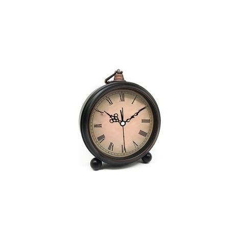 Réveil rétro avec veilleuse, vieille mode, table de chevet à piles, volume vintage, pour chambre à coucher, sans tic tac, snooze, installation facile (1/5)
