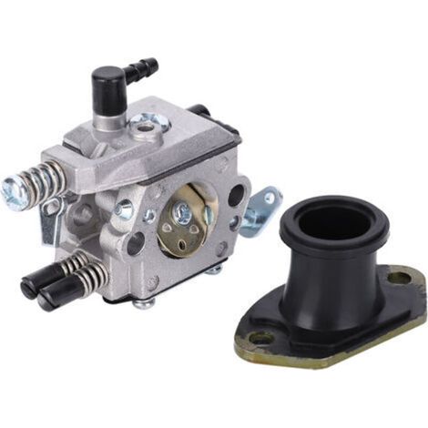 Ajustement de remplacement du collecteur d'admission du carburateur pour la tronçonneuse chinoise 4500 5200 5800 52cc 58cc (1/5)