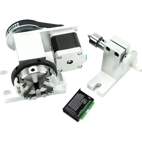 Cuarto eje, compatible con Nema17, relación de reducción 4:1, añadir DM556S (1/2)