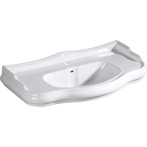 RETRO Lave-vaisselle en céramique 100x54,5cm, blanc (1/5)