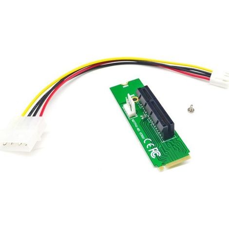 Adaptador PCI Express PCI-E 4X a NGFF M.2