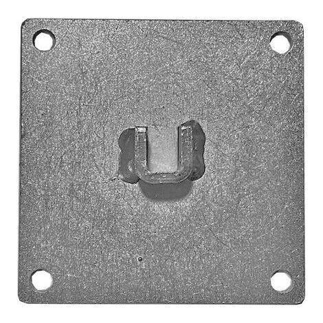 Staffa Per Motore Tubolare Per Tapparella Modello Quadro 100x100 Attacc 10x10 Mm