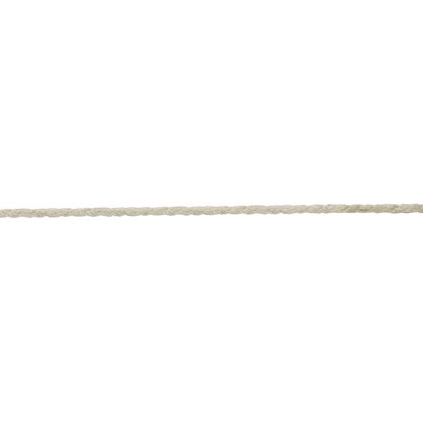 TRECCIA COTONE NATURALE 4MM 120MT