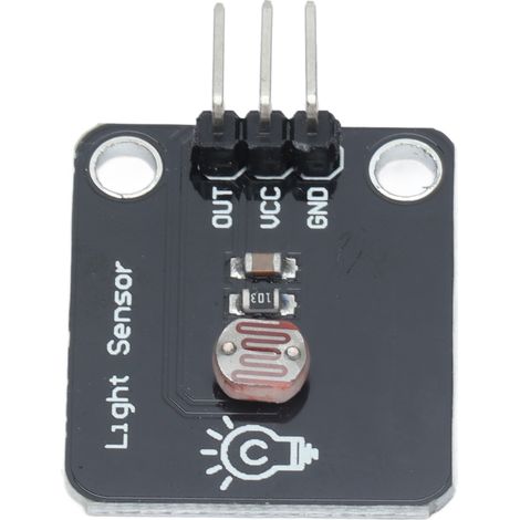 Module de capteur photosensible, alimentation stable, faible consommation, grande adaptabilité, capteur de luminosité 3,3‑5 V (1/5)