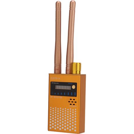 Détecteur de signaux sans fil, scanner de détection de micros espions, outil de test à double antenne pour la maison et le bureau (1/5)