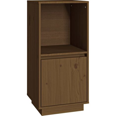 Maison Exclusive - Aparador de madera maciza de pino marrón miel (1/5)
