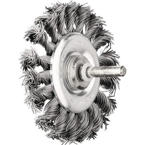 Brosse ronde RBG D.76mm épaisseur de fil 0,5mm STA 12mm PFERD (1/4)