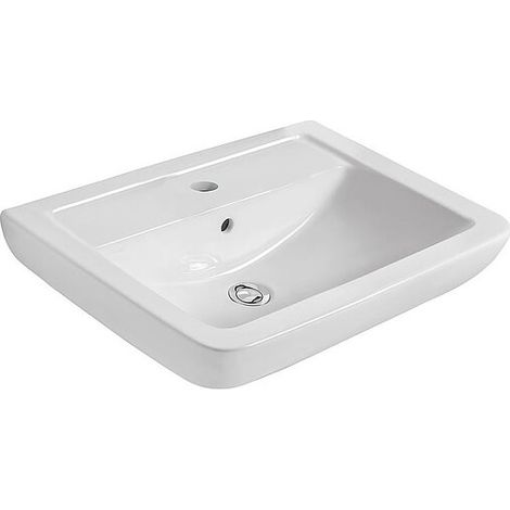 Waschtisch Ideal Standard Eurovit Plus 650 x 190 x 460 mm, Keramik, weiß - V302801 (1/4)