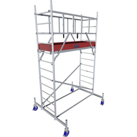 Krause Fahrgerüst MONTO ProTec Aluminium 4,30 m Fahrgerüst (1/2)