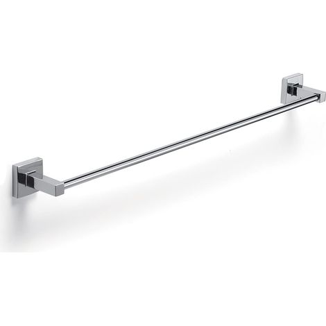 Gedy G-Pukhet Porta Asciugamani CM.60, Colore Cromo, Componenti Realizzati in Acciaio Inox e Cromall, Garanzia 2 Anni, Misure 4,5 x 63,4 x 6,8 CM e Peso 0,245 kg, Design R&S (1/5)