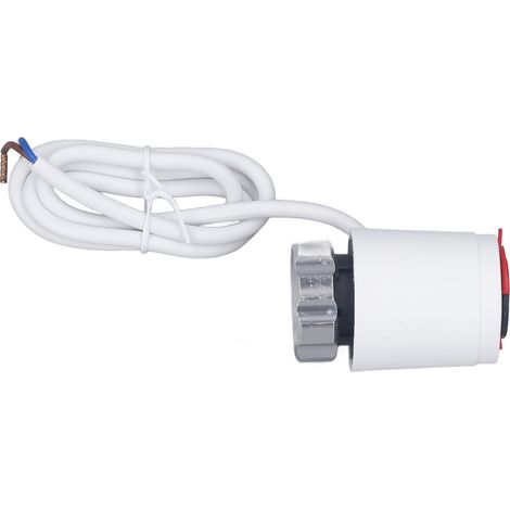 Elektrischer, thermischer Stellantrieb (normalerweise geschlossen) für Wasserventil, Fußbodenheizung 230 V AC (1/5)