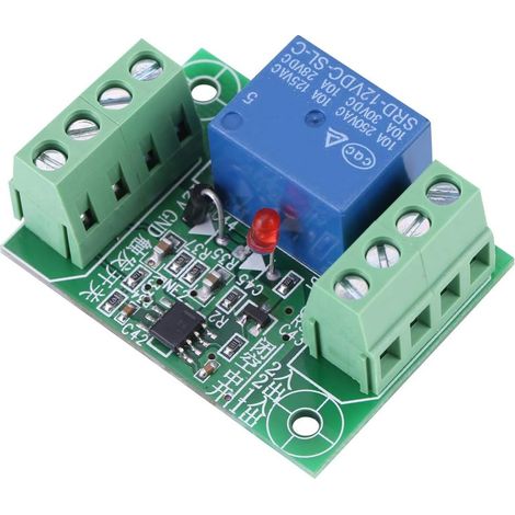 Module de commande relais bistable monocanal 12 V, à verrouillage (1/5)