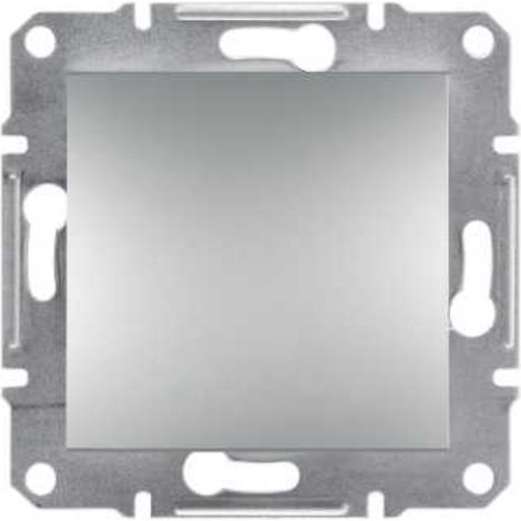 Interrupteur unipolaire Asfora sans cadre en aluminium EPH0100161