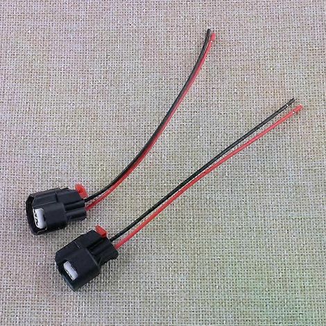 connecteurs d'injecteurs de carburant pour voiture, compatibles avec Jeep Wrangler, Dodge Dakota, Ram 1500/2500 et Chrysler 300 (référence 5183448AA).