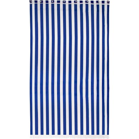 TENDA DA SOLE PER BALCONE 140X250H CM BLU E BIANCO (1/5)