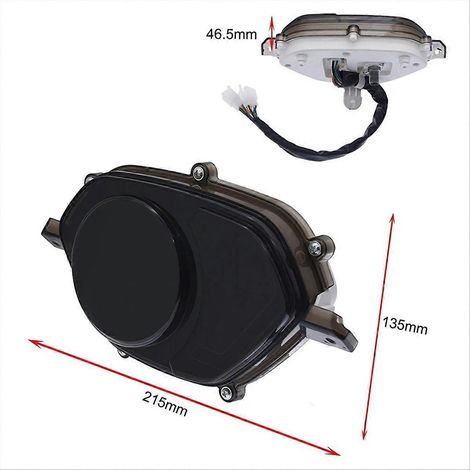 Compteur de vitesse numérique para moto Suzuki SMASH