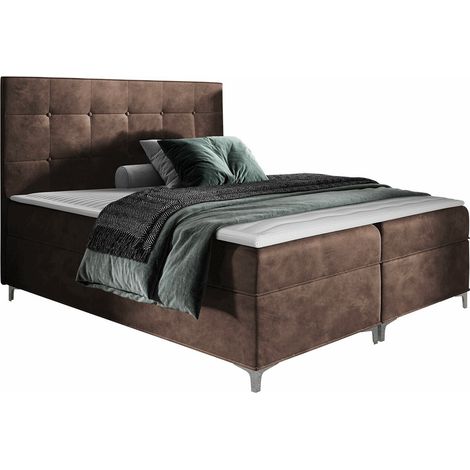 Cama continental Porta, Fresh 4, Continental, Individuales, 120x200, Tapiz, Somieres, 125x208x112cm (1/5)