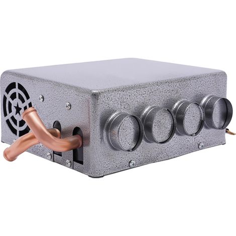 Chauffage de voiture, distribution efficace de l'air chaud, compatibilité universelle, GRIS (1/2)