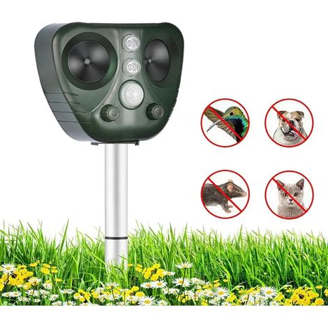 Rpulsif ultrasons solaire pour chats idal pour les jardins danimaux (1/5)