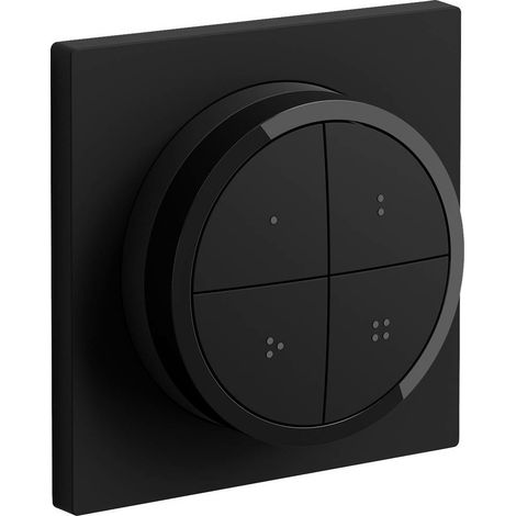 [NEUWERTIG] B-Ware Philips Hue Funk Schalter 8719514440937 Hue Tap Dial Switch Schalter Eu Schwarz