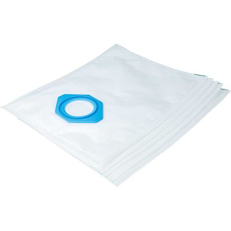 vhbw 5x Staubsaugerbeutel kompatibel mit Nilfisk GST, KETEL, IVT 1000 CR, HDS1005 Staubsauger - Mikrovlies, 37,8cm x 29,8cm Weiß