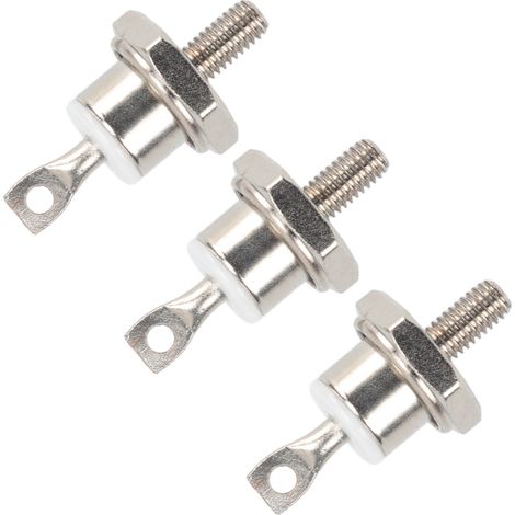 Lot de 3 diodes pour générateur diesel 40A ZX40 12, robustes et faciles à installer, en métal, pour réparation et remplacement. (1/5)