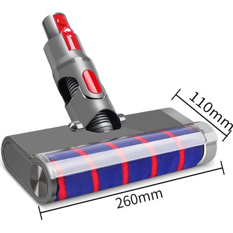 Abverkauf von Zubehör für Dyson Staubsauger V6, V7, V8, V10 und V11: weiche Walzenbürstenköpfe und Bodenbürsten. (1/4)