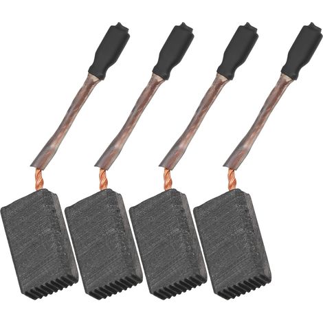 Lot de 2 paires de balais de carbone avec arrêt automatique 4931381391 compatible avec meuleuse AP12QE AG13-125X (1/5)
