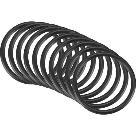 40 x 35 x 0.2 cm Nitrile Rubber O-Rings 10 Pieces Round Black (1/5)