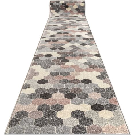 Corredor - Alfombrilla antideslizante 80 cm GIN 3086 exterior, interior liverpool rojo red 80x810 cm (1/5)