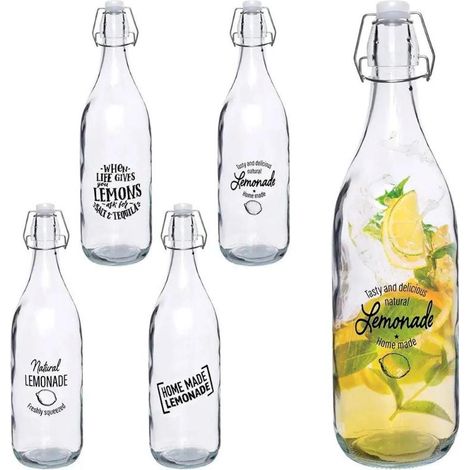 BOTELLA CRISTAL 1L. SURTIDA