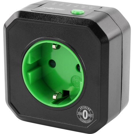 Ansmann 5024063 Timer a spina digitale Giornaliero 2500 W IP20 (1/5)