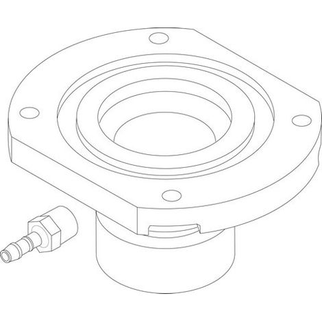 Pièce de rechange BOSCH TTNR : 8738804971 Bride VR4XX 1 1/8" everp