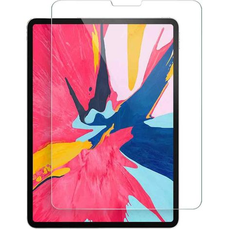 Protection d'écran pour iPad Pro 11 pouces (2018-2022) : film en verre trempé haute définition résistant aux chocs, compatible avec l'iPad et les modèles 2018-2022. (1/5)