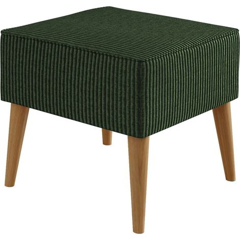Reposapiés Comfivo 380, Poso 14, 41x45x45cm, Diámetro: 0, Tapiz, Patas: Madera, 0 (1/5)