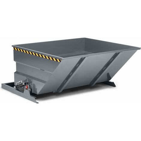 RR Industrietechnik Großraumkipper Typ RGK-500 2220x2380x1545mm 5000dm³ RAL 7005 Mausgrau