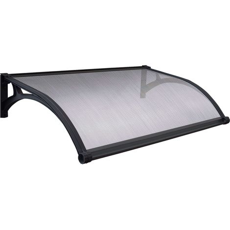 LEDDY - pensilina porta ingresso in policarbonato alveolare fotovoltaica con led