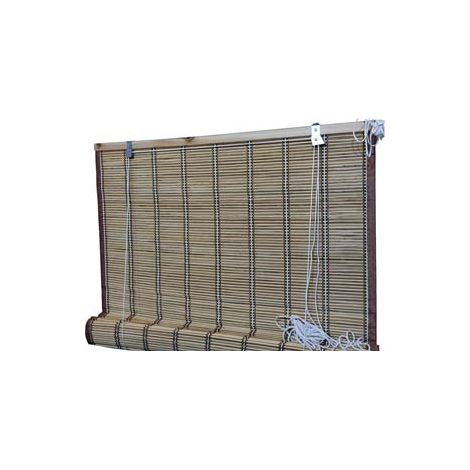 TENDA CON TIRO IN MIDOLLINO MARRONE CHIARO CON RIGHE- - cm.200x300h. - 1 pezzi VETTE